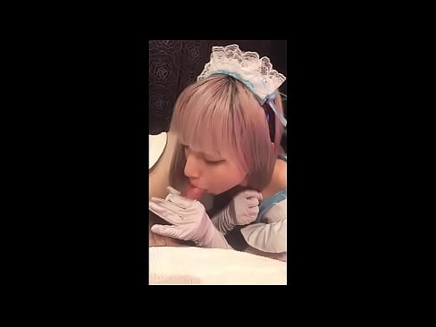 ❤️ Japoniako idoloa [mayuka], neskame frantsesaren mozorroa, 1. zatia, putzua eta ukenduarekin jerk off ❤️ Izorratu bideoa  gugan ☑